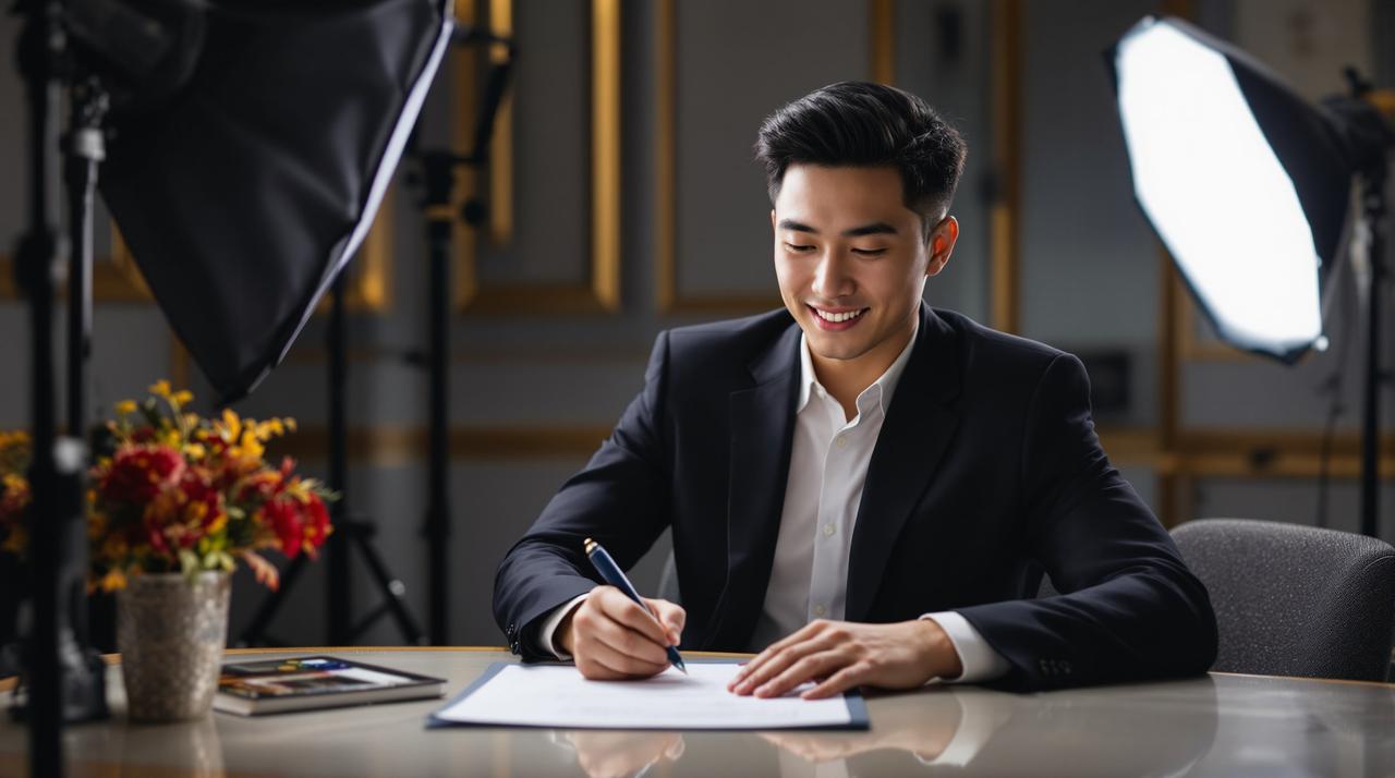 九一视频签约新生代演员陈晓宇，共同开启全新合作篇章